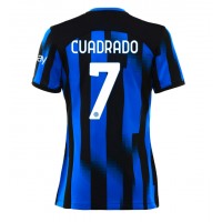 Zenski Nogometni Dres Inter Milan Juan Cuadrado #7 Domaci 2023-24 Kratak Rukav